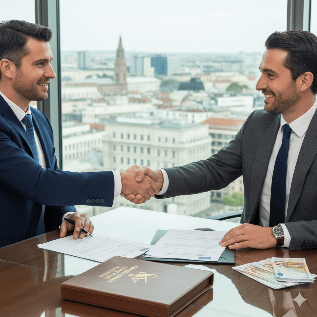 Buying an european shelf company